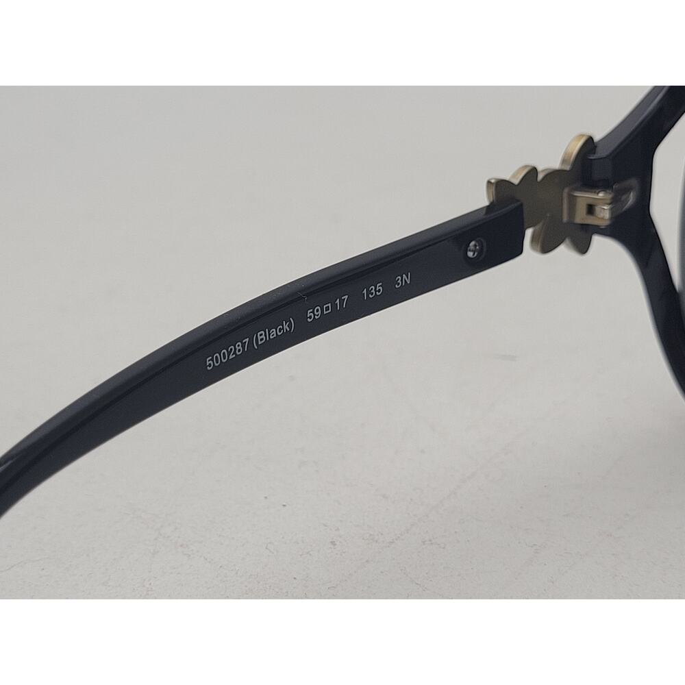 Coach Integration Flower Black Sunglasses Model HC8233 w Case - Picture 7 of 11